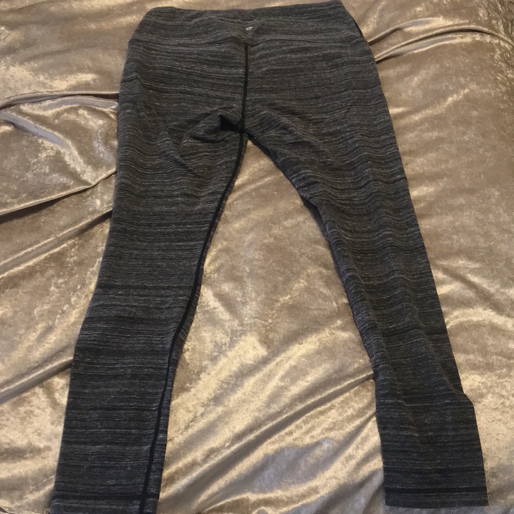 Gray legggings